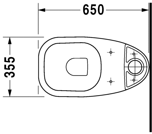 Duravit D-Code - wc monoblok baltik-1