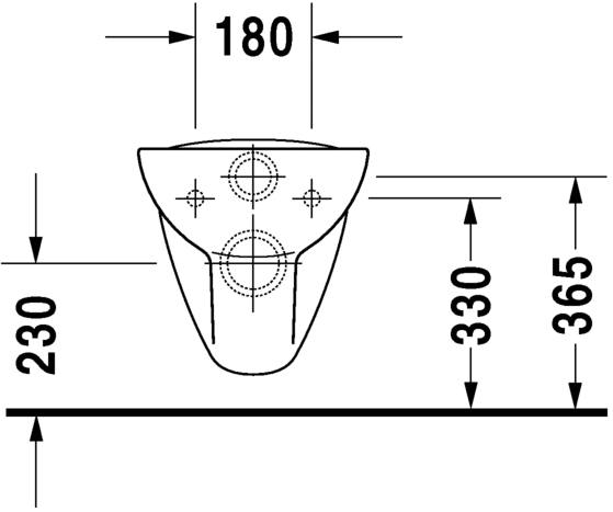 Duravit D-Code - wc školjka viseća-2