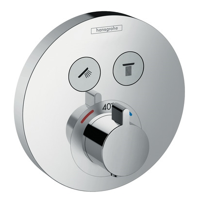 Hansgrohe Select S - termostatska mješalica za dva izljeva, podžbukna inst.-0