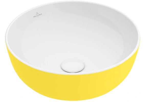 Villeroy&Boch Artis - umivaonik okrugli 430 mm , bez preljeva, lemon-0