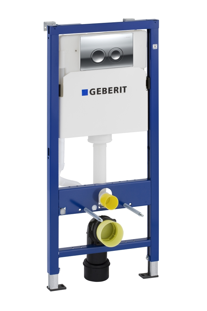 Geberit - Duofix/unifix Delta set za viseći WC s tipkom Delta21 sjaj krom-0