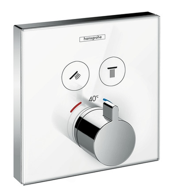 Hansgrohe Select - termostatska mješalica za dva izljeva, podžbukna instalacija-0