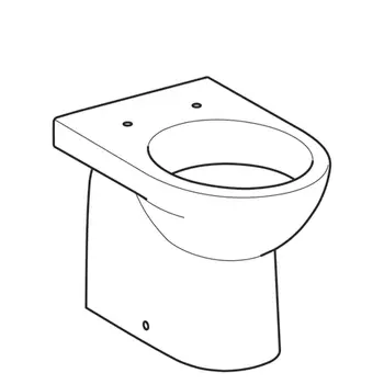 Geberit CER Selnova - podna WC školjka, u ravnini sa zidom-1